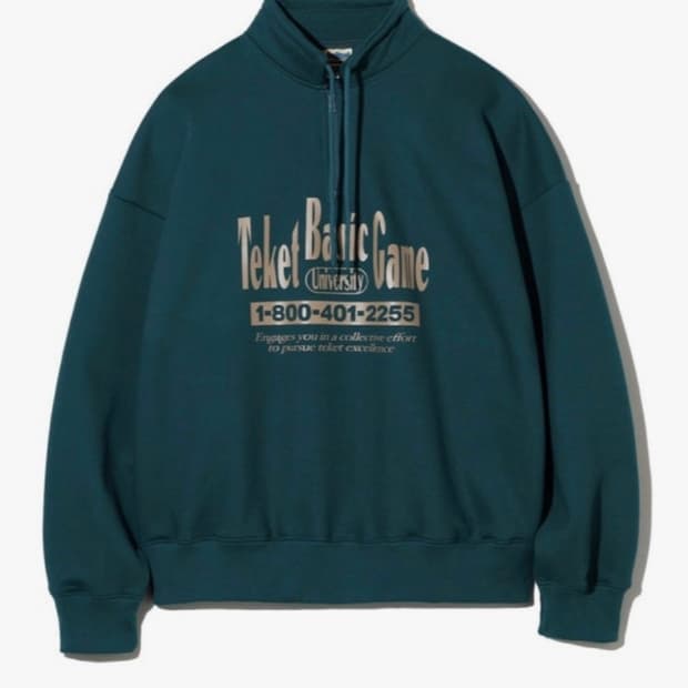 테켓 하프집업 L 맨투맨