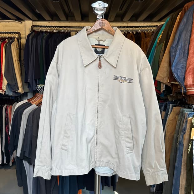 90-00s 하드락카페 자수 워크자켓