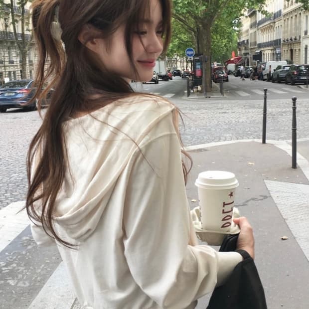 (새상품) 베지터블 리브드 소프트 후드 팬츠 세트