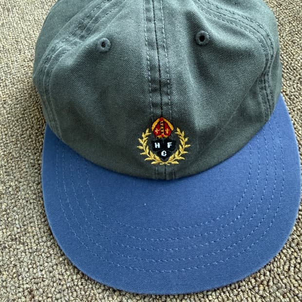 헤리티지플로스 6패널 캡 투톤 차콜네이비 컬러 사이즈 프리