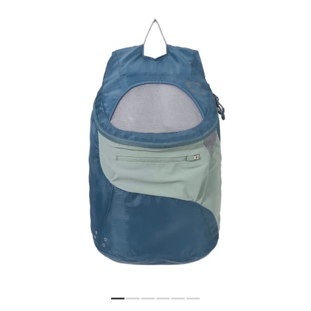 미스치프 라이트웨이트 집 어라운드 백팩 블루 그레이 Mischief