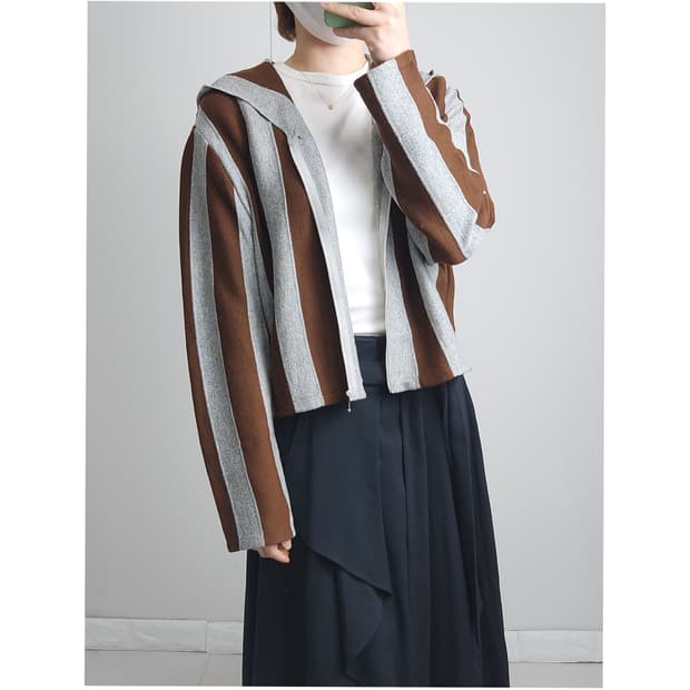 빅라인 후드 집업