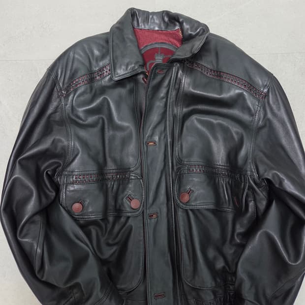 토라스 가죽 자켓