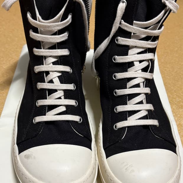 판매] 릭오웬스 다크쉐도우 라몬즈 컨버스 하이 42size 판매합니다