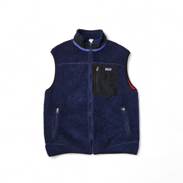 파타고니아 레트로X 파일 베스트 조끼 다크네이비 L