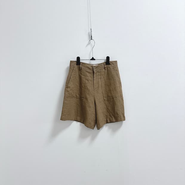 r2w 샵레디투웨어 린넨 반바지