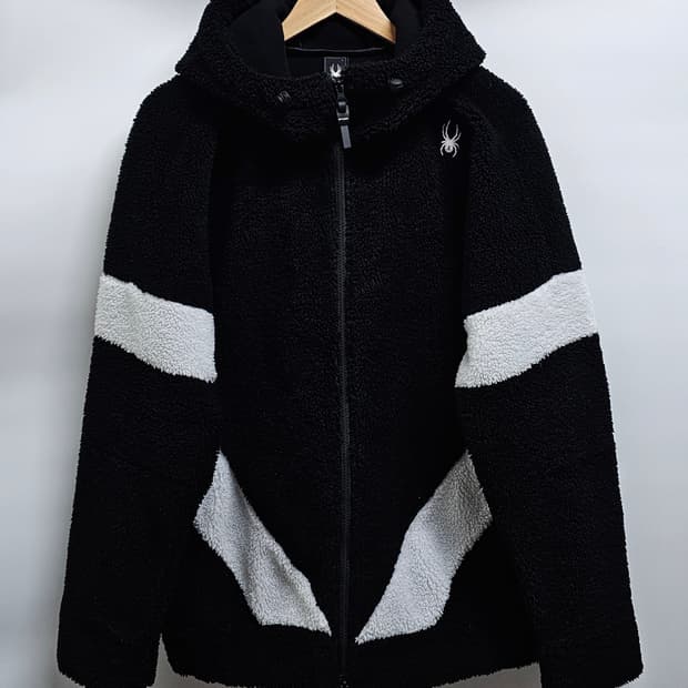 스파이더 후리스 후드집업 L