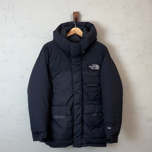 노스페이스 700 덕다운 패딩 블랙