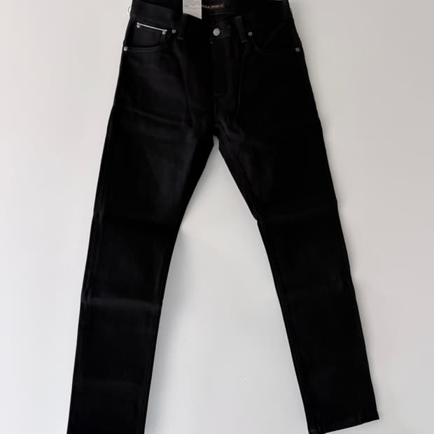 누디진 씬핀 드라이 블랙컴포트 셀비지(31*30사이즈) 새상품