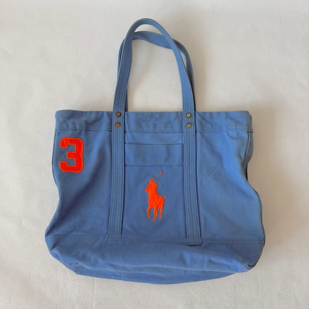 폴로 랄프로렌(Polo Ralph Lauren) 캔버스 토트백(숄더가능)