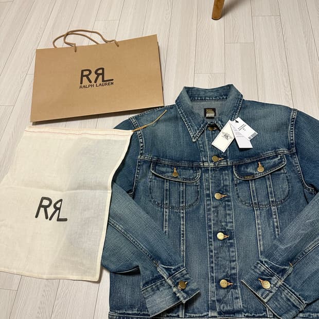 Rrl 더블알엘 LOT271 중청 리랜드 데님자켓 사이즈 M 팝니다
