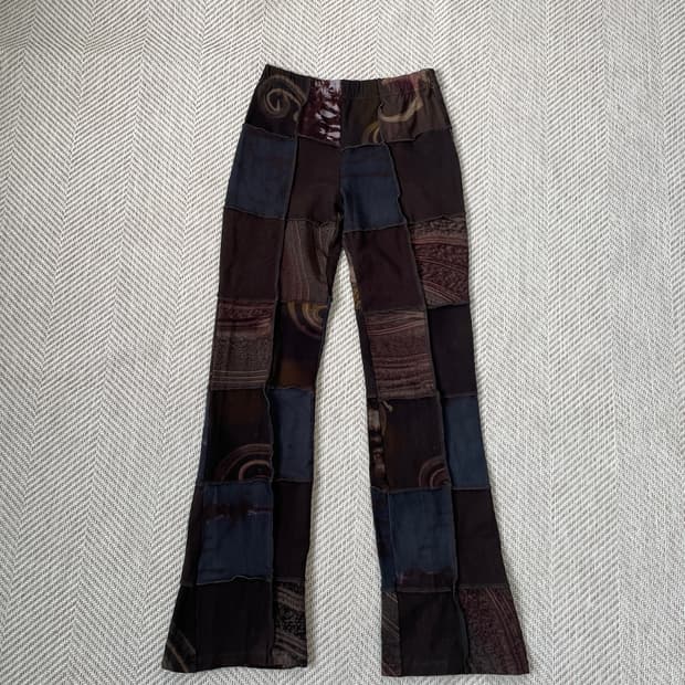 빈티지 패치워크 히피팬츠