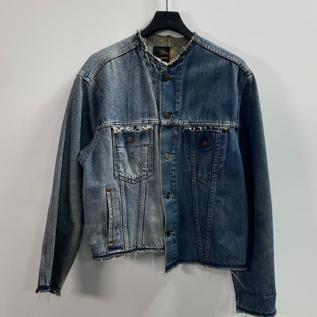 BOUNM 랭글러 X 리바이스 커스텀 청자켓 (on.624) 