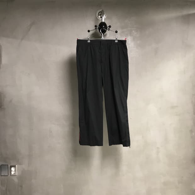 프라다 블랙 팬츠 54