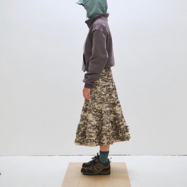 플리즈프로젝트 카모 스커트