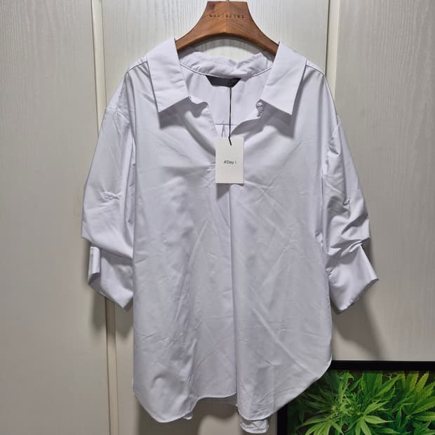 (세일)(새상품)VTG 화이트 셔츠 블라우스