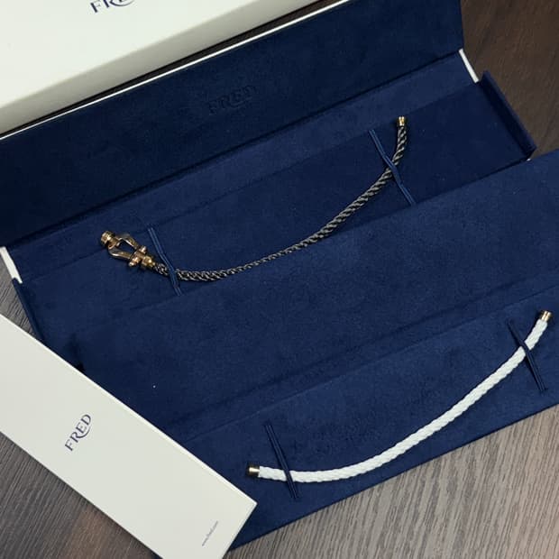 프레드 포스텐 핑크골드 라지 팔찌