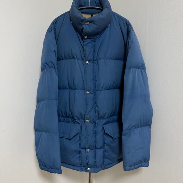 80s 노스페이스 브라운라벨 시에라파카 패딩 블루