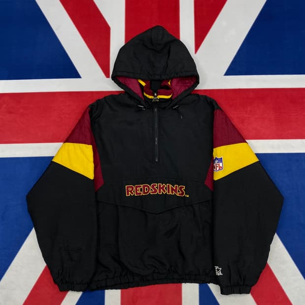 스타터 NFL 레드스킨 누빔 아노락자켓 XL 