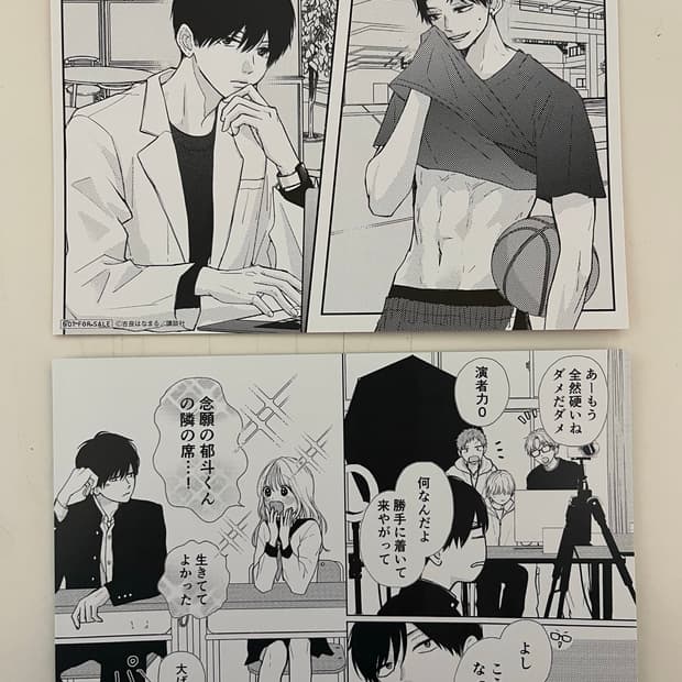 급처(일본어판)뒤늦게 청춘 엽서 세트 (2장)