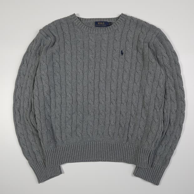 폴로 랄프로렌 케이블 니트