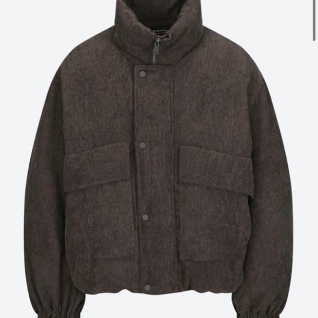 시스템옴므 코듀로이 구스다운 95