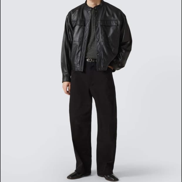 르메르 25ss 소프트박시 블루종 L 구매