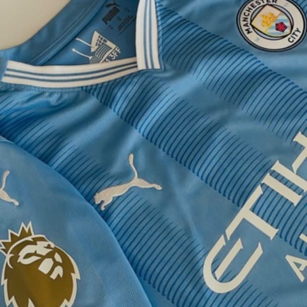 맨시티 23/24 홈킷 홀란드 마킹