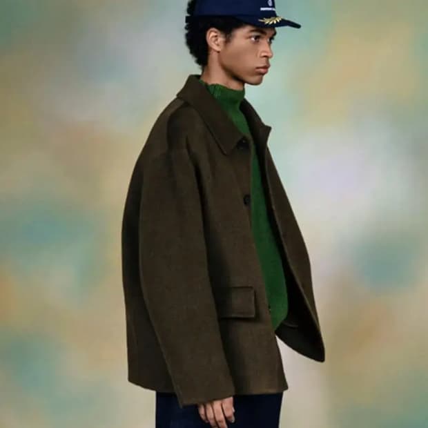 셔터 핸드메이드 알파카 코트 자켓 L