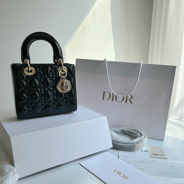 (새상품) 레이디 디올 스몰백
