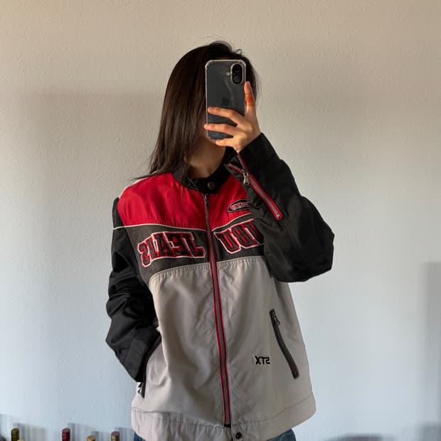 [L]후부 FUBU 모터사이클 레이싱 바람막이 자켓