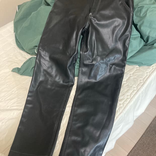 Stampd leather pants
