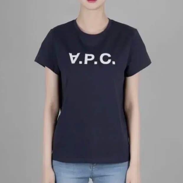A.P.C 아페쎄 반팔 네이비 여성 s 