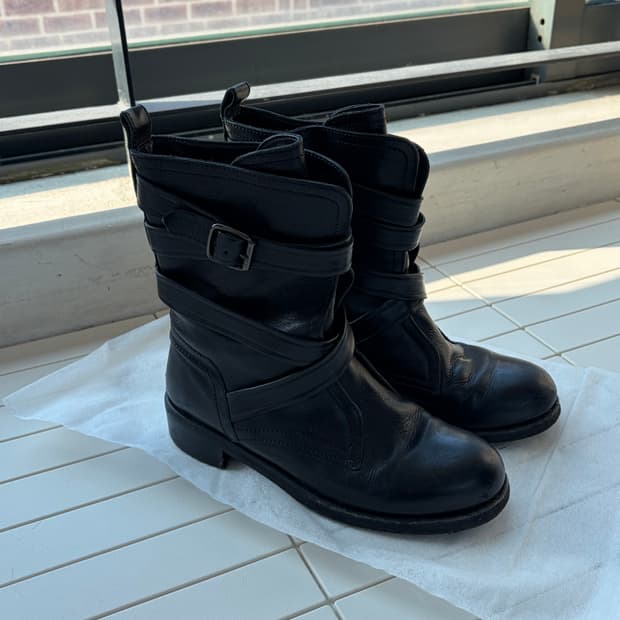 지미 추 달스턴 스츠랩 부츠 38.5