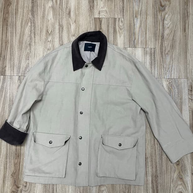 카고브로스 캔버스 워싱 워크 자켓