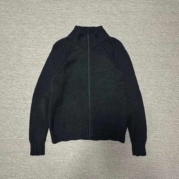 PAUL SMITH japan made knit zipup jacket