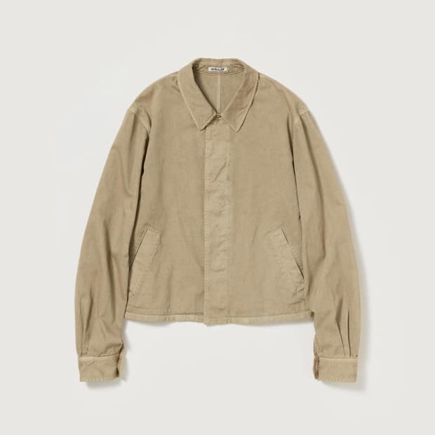 26ss 오라리 가먼트다잉 치노 블루종 