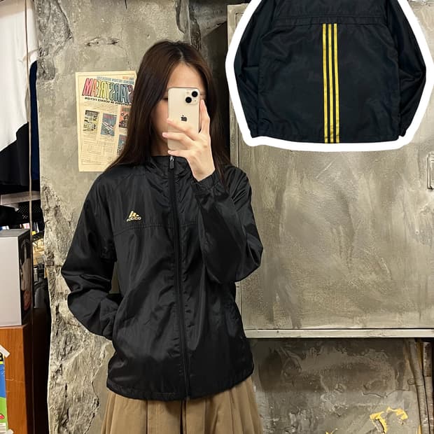 아디다스 바람막이 블랙 90 #csz951