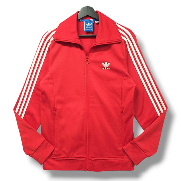 [105] 아디다스 레드&화이트라인 유로파 트랙탑 져지