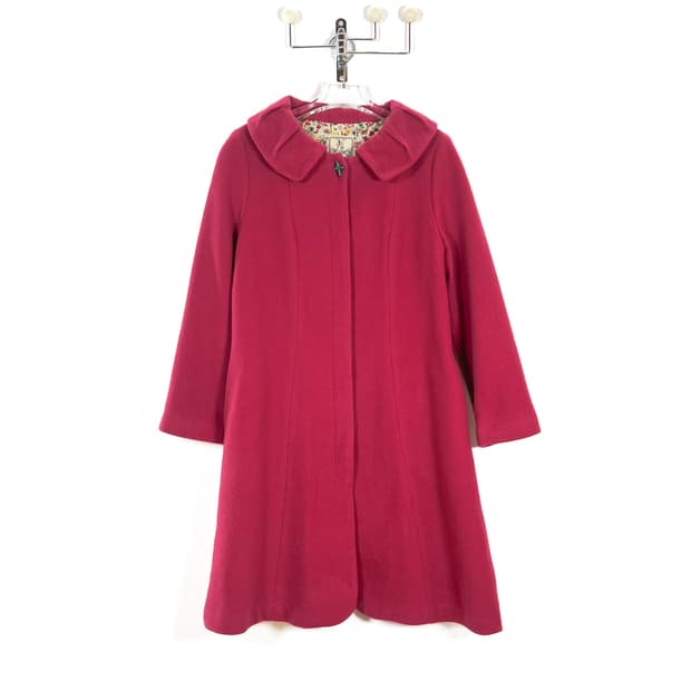 조코모몰라 마젠타 울 코트