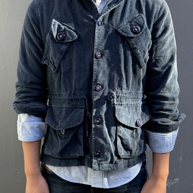 비즈빔 13ss 코듀로이 자켓