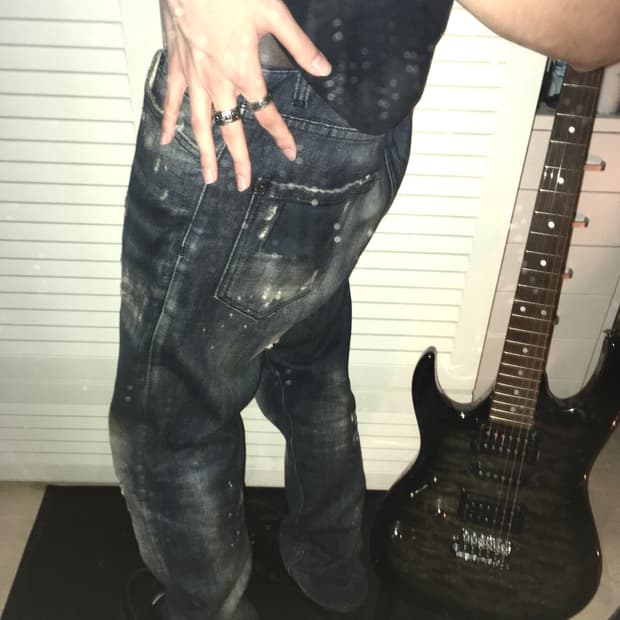 디스퀘어드2 빈티지 워싱 데님