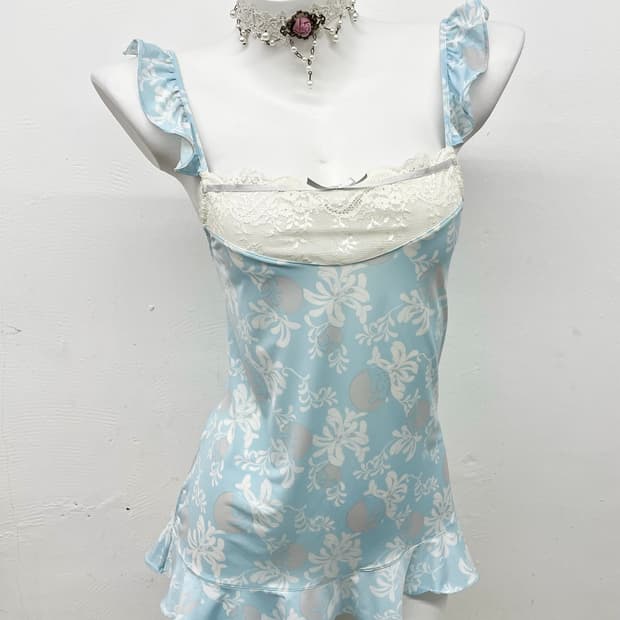 페어리 하와이안 소다 프릴 슬립