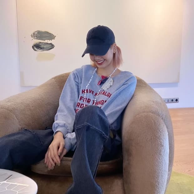 [BTS 지민님 착용] 셀린느 20ss 노스탤지아 스웻셔츠