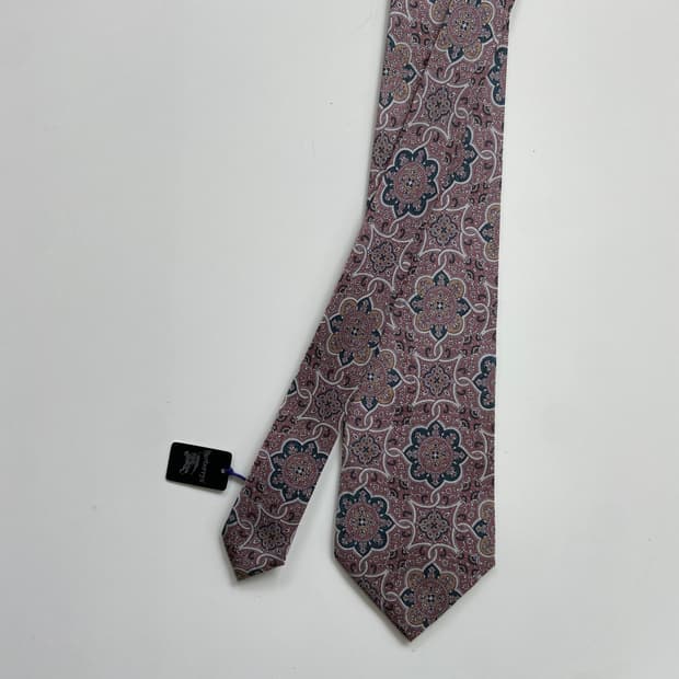 택부착 미사용품 버버리 명품 정품 넥타이 (Burberry)