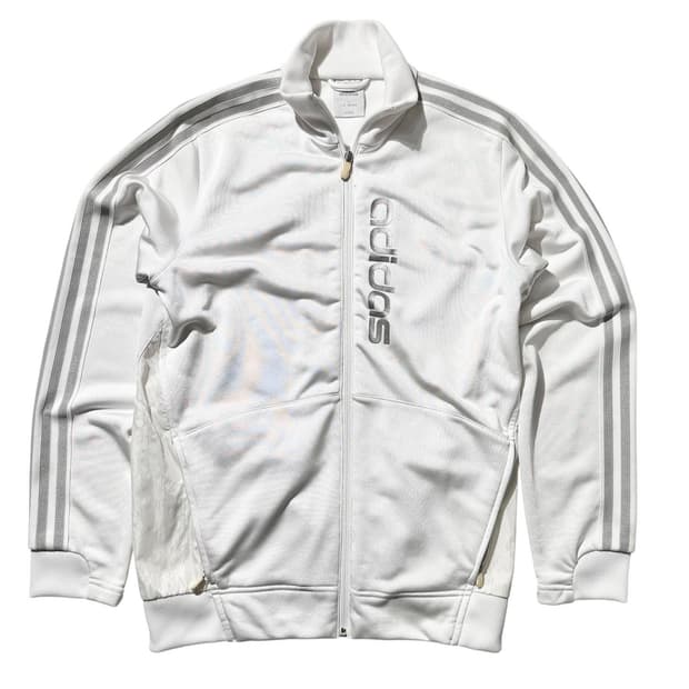 아디다스 로고 스펠아웃 져지 트랙탑 자켓
