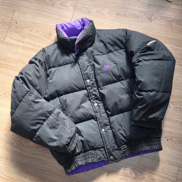 90s 나이키 리버서블 덕다운 패딩