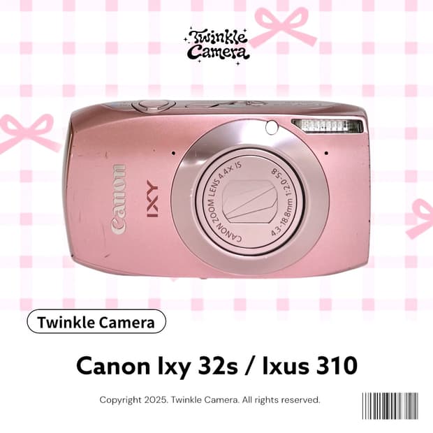 (인물💗)Canon ixy 캐논 익시 32S / 캐논 익서스 310hs