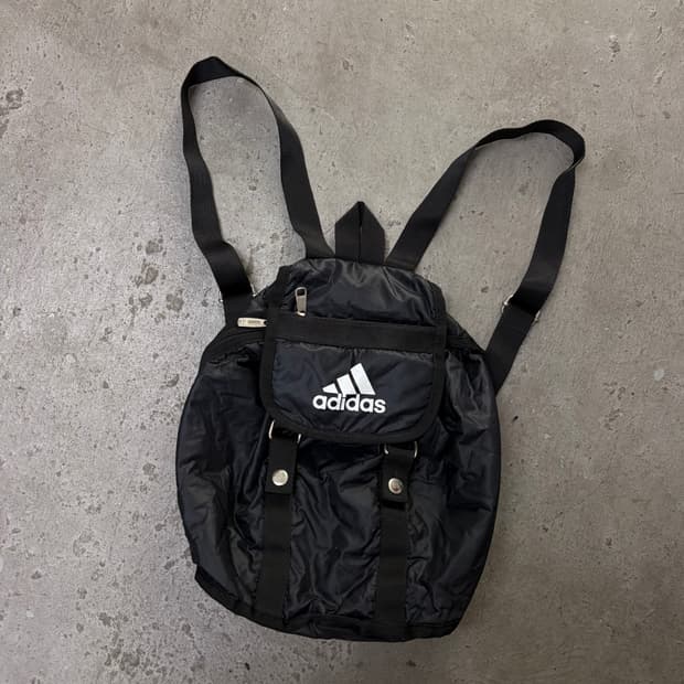 아디다스 빈티지 Y2K 나일론 복조리 백팩[2242]