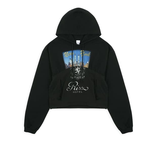 (새제품)프로토콜 인덱스 리컨스트럭티드 아워글래스 후드 블랙